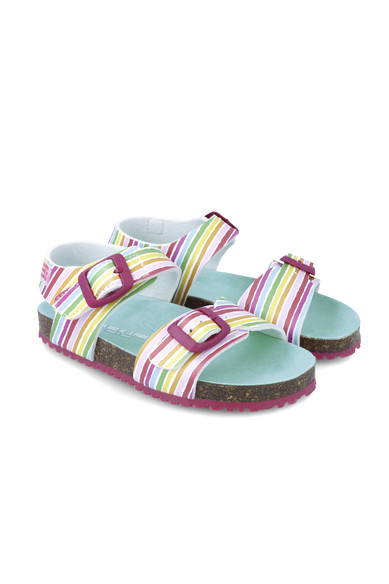 Agatha ruiz de la prada SANDALIAS BIO RAYAS