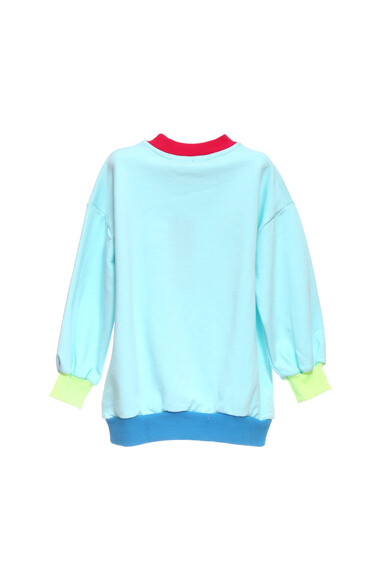 Agatha Ruiz De La Prada SUDADERA ARCOIRIS CELESTE