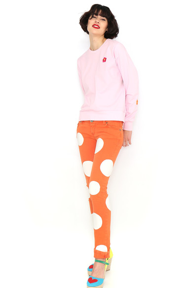 Agatha Ruiz De La Prada SUDADERA BASICA ROSA