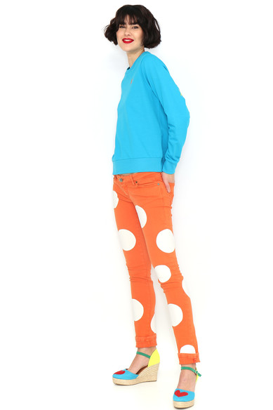 Agatha Ruiz De La Prada SUDADERA BASICA TURQUESA