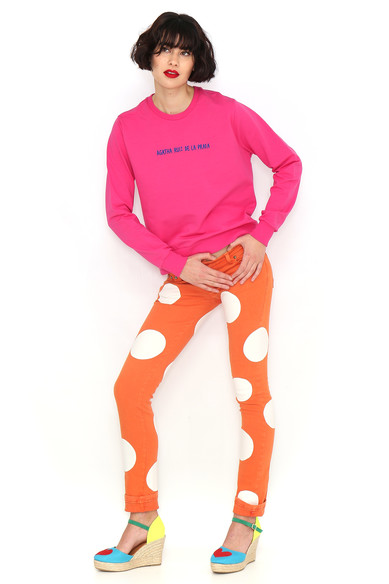 Agatha Ruiz De La Prada SUDADERA FUCSIA ARP