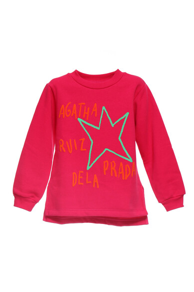Agatha ruiz de la prada SUDADERA FUCSIA ESTRELLA