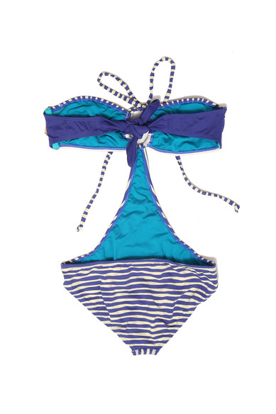 Agatha Ruiz De La Prada TRIKINI MUJER AZUL RAYITAS