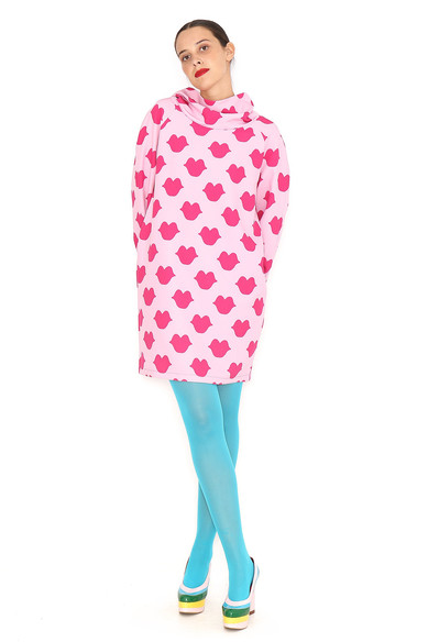 Agatha ruiz de la prada VESTIDO BESOS CUELLO