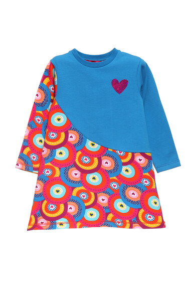 Agatha Ruiz De La Prada VESTIDO BUBBLES ONDA AZUL