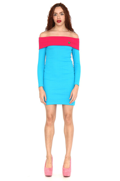 Agatha ruiz de la prada VESTIDO CANALE TURQUESA