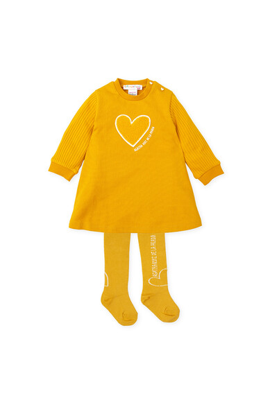 Agatha Ruiz De La Prada VESTIDO MOSTAZA CORAZON
