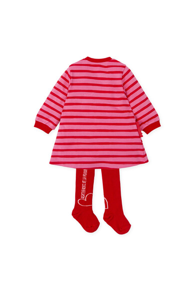 Agatha ruiz de la prada VESTIDO RAYAS ROJAS