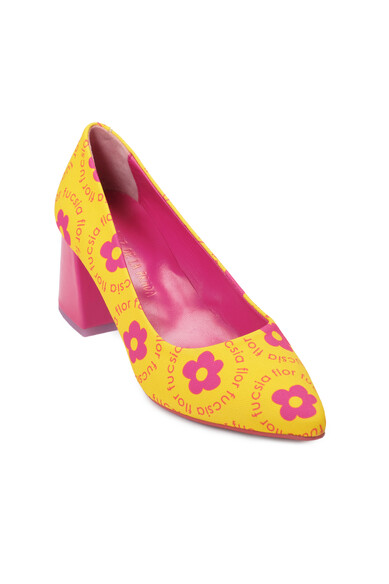 Agatha Ruiz De La Prada ZAPATO SALON AMARILLO