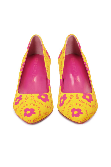 Agatha ruiz de la prada ZAPATO SALON AMARILLO