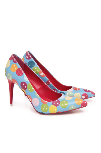 Agatha Ruiz De La Prada ZAPATOS AZUL CARITAS