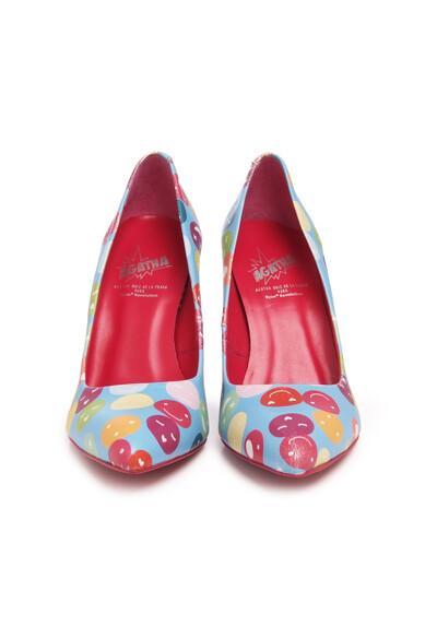 Agatha ruiz de la prada ZAPATOS AZUL CARITAS
