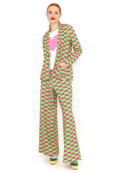 Agatha Ruiz De La Prada AMERICANA CORAZONES ROSAS VERDES