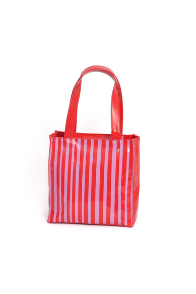 Agatha Ruiz De La Prada BOLSA RAYAS ROJO/FUCSIA PEQUEÑA