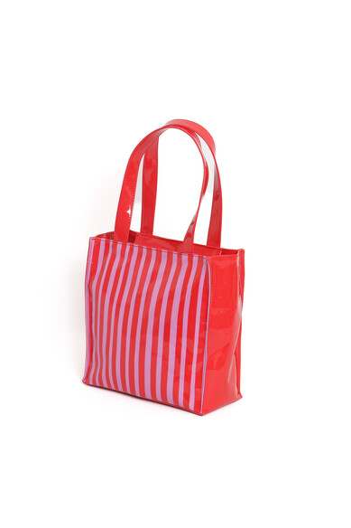 Agatha Ruiz De La Prada BOLSA RAYAS ROJO/FUCSIA PEQUEÑA