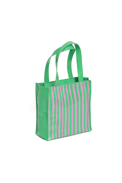 Agatha Ruiz De La Prada BOLSA RAYAS VERDE/FUCSIA PEQUEÑA