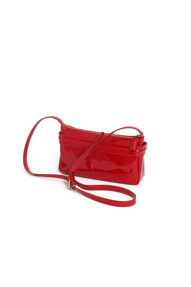 Agatha Ruiz De La Prada BOLSO BANDOLERA ROJO CHAROL