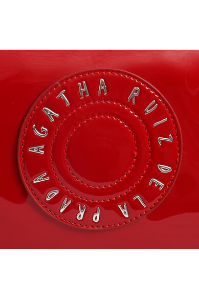 Agatha Ruiz De La Prada BOLSO BANDOLERA ROJO CHAROL