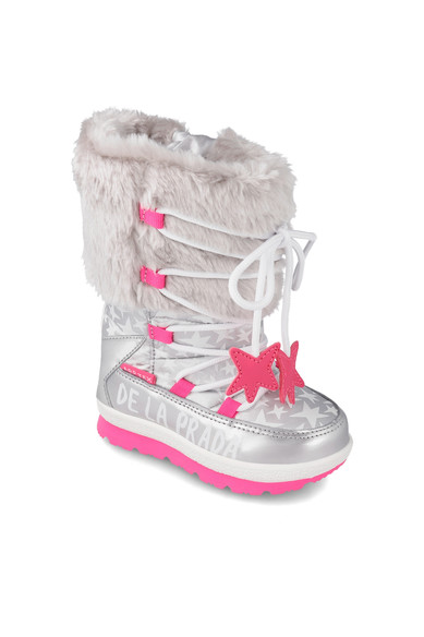 Agatha Ruiz De La Prada BOTA APRES-SKI ESTRELLAS PLATEADAS