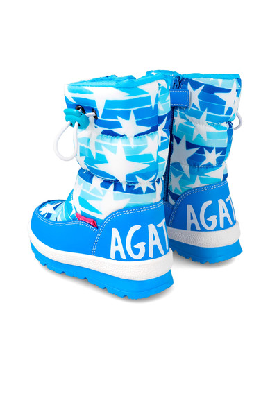 Agatha Ruiz De La Prada BOTA APRESKI ESTRELLAS AZUL