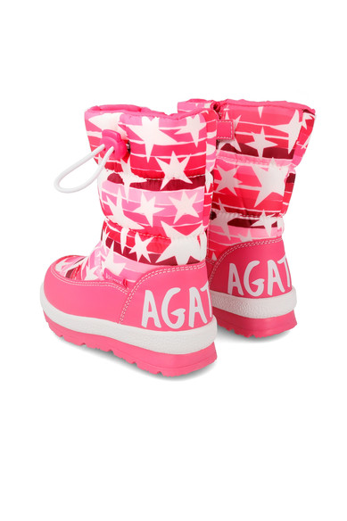 Agatha Ruiz De La Prada BOTA APRESKI ESTRELLAS FUCSIA