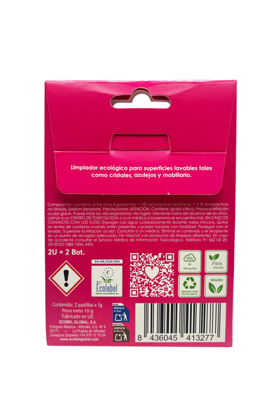 Agatha Ruiz De La Prada CAJA 2 PASTILLAS CRISTAL MULTIUSOS