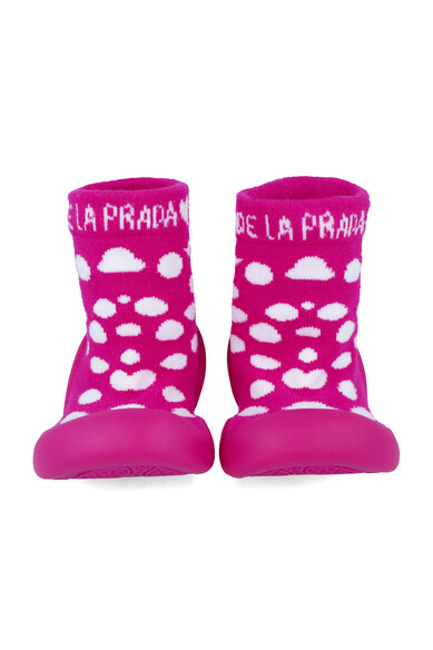Agatha Ruiz De La Prada CALCETIN LYCRA TOPOS FUCSIA
