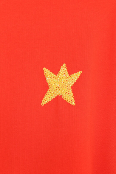 Agatha Ruiz De La Prada CAMISETA CA NARANJA ESTRELLA