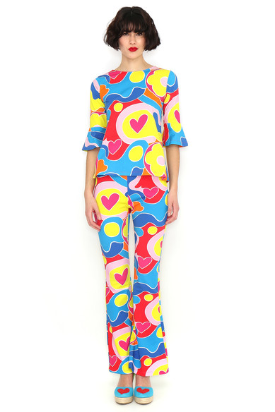 Agatha Ruiz De La Prada CAMISETA ESTAMPADA MANGA FRANCESA