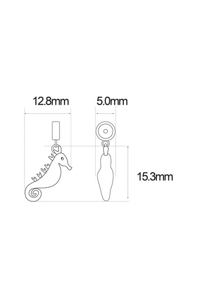 Agatha Ruiz De La Prada CHARM CABALLITO DE MAR SIN CADENA