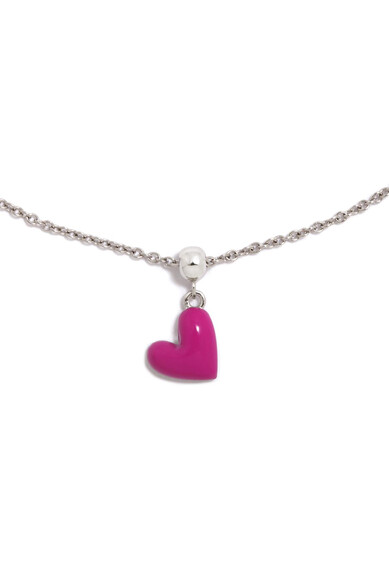 Agatha Ruiz De La Prada CHARM CORAZON FUCSIA SIN CADENA