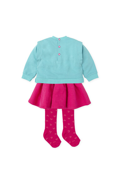 Agatha Ruiz De La Prada CJNTO FALDA+SUDADERA CORAZON