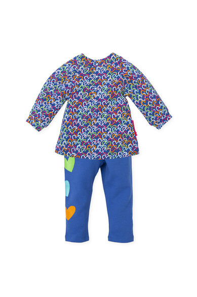 Agatha Ruiz De La Prada CJNTO SUDADERA+LEGGIN CORAZONES