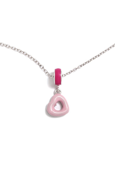Agatha Ruiz De La Prada COLGANTE DONUT CORAZON ROSA