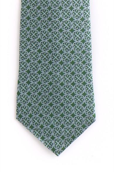 Agatha Ruiz De La Prada CORBATA VERDE SEDA ESTRECHA