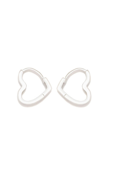 Agatha ruiz de la prada CRIOLLAS FILO CORAZON PLATA