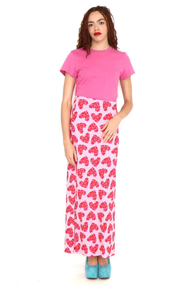 Agatha ruiz de la prada FALDA CANALE CORAZON PETALOS