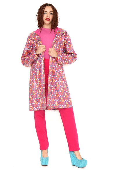Agatha ruiz de la prada IMPERMEABLE ESTAMPADO MUJER