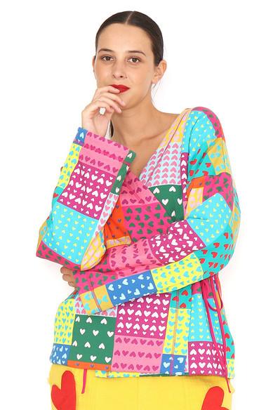 Agatha Ruiz De La Prada KIMONO PATCHWORK MULTICOLOR