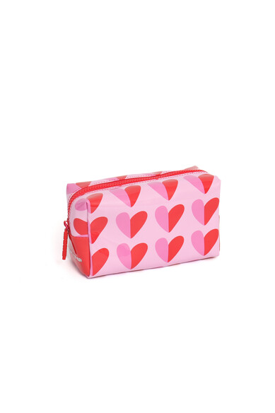 Agatha Ruiz De La Prada NECESER CORAZONES ROJO/ROSA