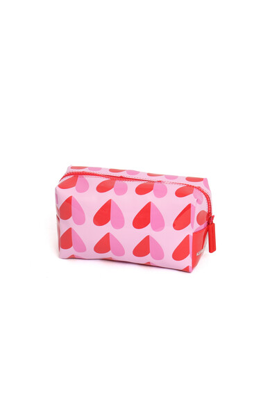 Agatha ruiz de la prada NECESER CORAZONES ROJO/ROSA