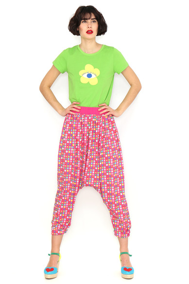 Agatha Ruiz De La Prada PANTALON ESTAMPADO TIRO BAJO