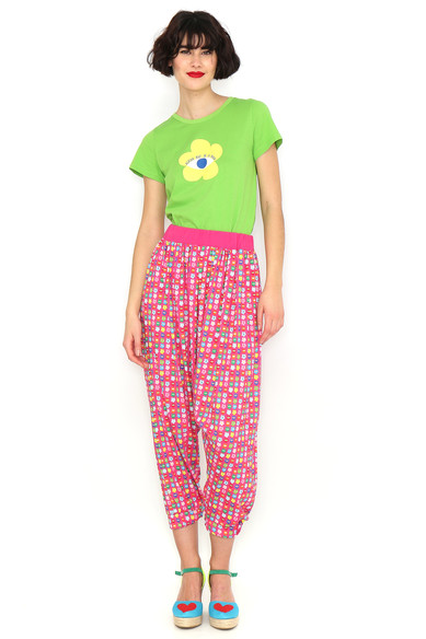 Agatha Ruiz De La Prada PANTALON ESTAMPADO TIRO BAJO