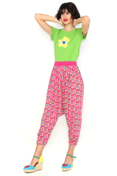 Agatha ruiz de la prada PANTALON ESTAMPADO TIRO BAJO