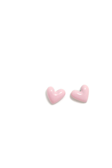 Agatha ruiz de la prada PENDIENTES CHARM CORAZON PEQUE PASTEL