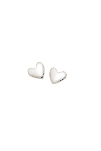 Agatha Ruiz De La Prada PENDIENTES CHARM CORAZON PLATA PEQ