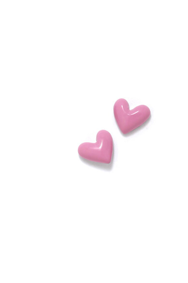 Agatha ruiz de la prada PENDIENTES CHARM CORAZON ROSA