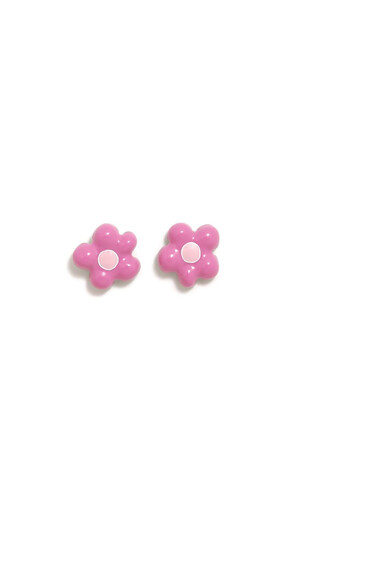 Agatha Ruiz De La Prada PENDIENTES CHARM FLOR PEQUE ROSA