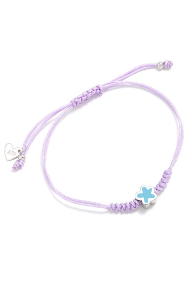 Agatha ruiz de la prada PULSERA CORDON KILO FLOR AZUL