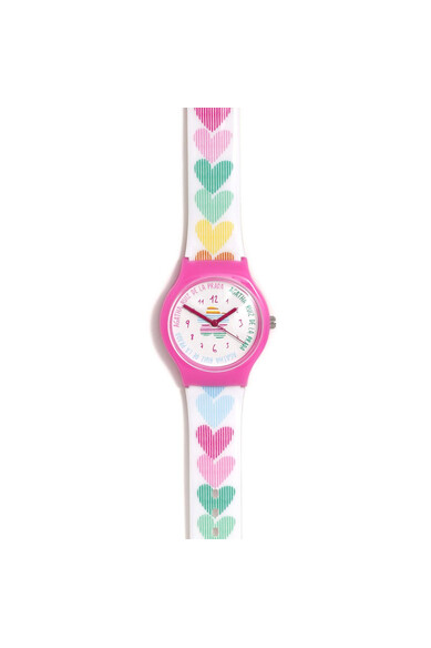 Agatha ruiz de la prada RELOJ FLIP ESCALA DE CORAZONES